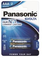 Батарейка Panasonic EVOLTA лужна AAА, блістер, 2 шт