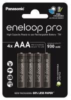 Акумулятор Panasonic Eneloop NI-MH Pro AAA 930mAh, 4 шт