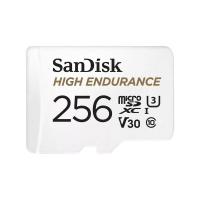 Карта пам'яті SanDisk High Endurance microSDXC 256GB UHS-I V30 U3 R100/W40 MB/s + SD-адаптер