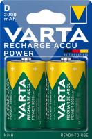 Акумулятор Varta NI-MH Power D(LR20) 3000 мА•г, 2шт