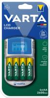 Зарядний пристрій Varta LCD Charger 4хNI MH AA2600 мА•год