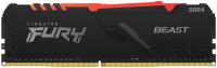 Пам'ять ПК Kingston DDR4 8GB 3600 FURY Beast RGB