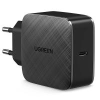 Зарядний пристрій Ugreen CD217 1xUSB 65W (1xType-C PD/QC3) Tech Fast GAN Charger, чорний