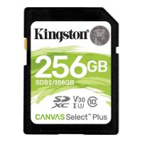 Карта пам'яті Kingston Canvas Select Plus SDXC 256GB C10 UHS-I U3 V30 R100/W85 MB/s