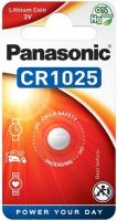 Батарейка Panasonic літієва CR1025 блістер, 1 шт.