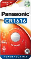 Батарейка Panasonic літієва CR1616 блістер, 1 шт.