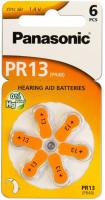 Батарейка Panasonic повітряно-цинкова PR13(PR48, AC13, DA13, AG5, ZA13) блістер, 6 шт.