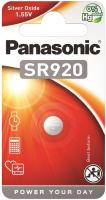 Батарейка Panasonic срібло-цинкова SR920(370, V370, D370) блістер, 1 шт.
