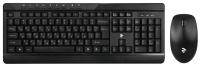 Комплект клавіатура та миша 2E MK410 WL, EN/UK/RU, чорний