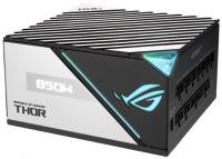 Блок живлення ASUS ROG THOR  (850W), >90%, 80+ Platinum, 135мм, 1xMB 24pin(20+4), 2xCPU 8pin(4+4), 6xMolex, 10xSATA, 3xPCIe 8pin(6+2), Fully Modular, ARGB, ROG-THOR-850P2-GAMING