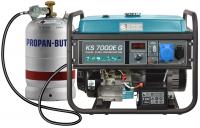 Генератор газо-бензиновий Konner&Sohnen KS 7000E G, 230В, 5.5кВт, електростартер, 77.2кг