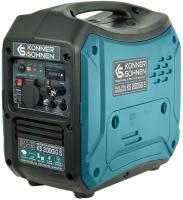 Генератор газо-бензиновий інверторний Konner&Sohnen KS 2000iG S, 230В, 2.0кВт, ручний запуск, 19кг