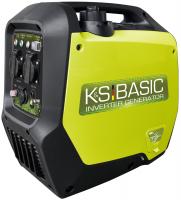 Генератор бензиновий інверторний Konner&Sohnen KSB 21i S, 230В, 2.0кВт, ручний запуск, 21кг