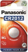 Батарейка Panasonic літієва CR2012 блістер, 1 шт