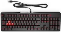Клавіатура механічна HP OMEN Encoder, 104key, Cherry MX Brown, USB-A, EN/RU, LED, чорний