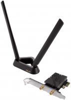 Адаптер WiFi ASUS PCE-BE92BT BE9400, PCI-Express x1, BT5.4