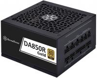 Блок живлення SilverStone Decathlon  (850W), >89%, 80+ Gold, 120мм, 1xMB 24pin(20+4), 2xCPU 8pin(4+4), 4xMolex, 8xSATA, 4xPCIe 8pin(6+2), 1x(12+4pin)(12V-2x6) GEN5, Fully Modular