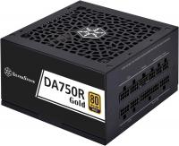 Блок живлення SilverStone Decathlon  (750W),  >90%, 80+ Gold, 120мм, 1xMB, 24pin(20+4), 2xCPU 8pin(4+4), 4xMolex, 8xSATA, 4xPCIe 8pin(6+2), 1 x 12V-2x6,  Fully modular