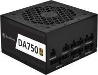 Блок живлення SilverStone Decathlon  (750W),  >90%, 80+ Gold, 120мм, 1xMB, 24pin(20+4), 2xCPU 8pin(4+4), 6xMolex, 8xSATA, 4xPCIe 8pin(6+2),Fully modular