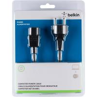 Кабель живлення Belkin Schuko < C13, (IEC F/EURO) 1.8м, чорний