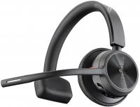 Гарнітура комп'ютерна моно On-ear Poly Voyager 4310-M з адаптером BT700, USB-A, Bluetooth, всеспрямований, Acoustic fence, сертифікат Microsoft Teams, чорний