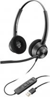 Гарнітура комп'ютерна стерео On-ear Poly EncorePro 320, USB-A, всеспрямований, чорний