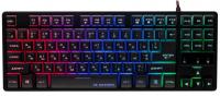 Клавіатура мембранна 2E GAMING KG290 87key, USB-A, EN/UA/RU, LED, чорний