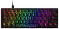 Клавіатура механічна HyperX Alloy Origins 60 61key, Red, USB-A, EN/RU, RGB, чорний