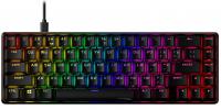 Клавіатура механічна HyperX Alloy Origins 65 67key, Red, USB-A, EN/RU, RGB, чорний