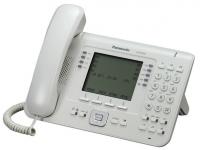 Телефон IP Panasonic KX-NT560RU White 2xFE LAN, PoE, монохромний дисплей, для АТС Panasonic KX-TDE/NCP/NS