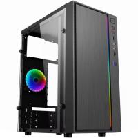 Корпус Casecom GN-1706 без БЖ USB3.0 mATX, Black