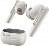 Навушники з мікрофоном Poly TWS Voyager Free 60+ Earbuds + BT700A + TSCHC White