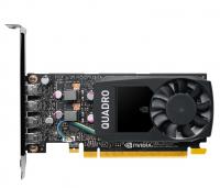 Відеокарта PNY NVIDIA QUADRO PASCAL 640 CUDA cores 4G D5 4mDP QUADRO P1000V2 4GB 4mDP