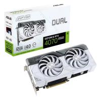 Відеокарта Asus NVIDIA RTX 4070 SUPER /DUAL/WHITE/12GB/GDDR6X DUAL-RTX4070S-12G-WHITE