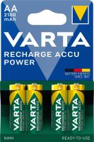Акумулятор Varta NI-MH Power AA 2100 мА•г, 4шт