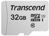 Карта пам'яті Transcend microSDHC 32GB C10 UHS-I R100/W20MB/s + SD-адаптер