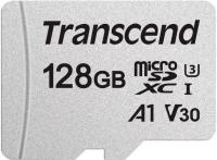 Карта пам'яті Transcend microSDXC 128GB C10 UHS-I R100/W40MB/s + SD-адаптер