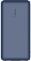 Акумулятор портативний літій-іонний Power Bank Belkin 20000мА·год, 15Вт, 2хUSB-A/USB-C, блакитний