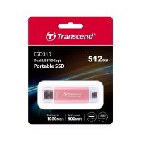 Накопичувач SSD USB 3.2 512GB Transcend (TS512GESD310P)
