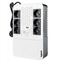 Джерело безперебійного живлення Legrand Keor Multiplug, 600VA/360W, USB, 6хSchuko, USB