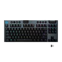 Бездротова механічна ігрова клавіатура Logitech G915 TKL з низькопрофільними перемикачами - CLICKY SWITCH, Carbon (920-009537)