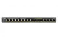 Комутатор NETGEAR GS316PP 16xGE PoE, 183Вт, Некерований