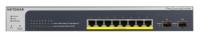 Комутатор NETGEAR GS510TPP 8xGE PoE, 2xSFP, 190Вт, Керований L2