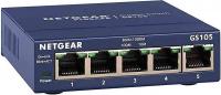 Комутатор NETGEAR GS105GE 5xGE, Некерований