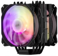 Процесорний кулер 2E GAMING Air Cool AC120D6-ARGB, LGA1700, 1366, 1200, 115x, AM5, AM4, AM3, AM3+, AM2, AM2+, FM2, FM1, 4pin PWM, 3pin +5VARGB, TDP 200W