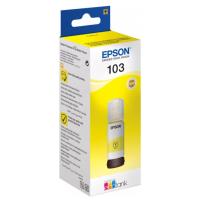 Контейнер з чорнилом Epson 103 EcoTank L1110/L1250/L3100/ L3101/L3110/L3150/ L3151/L3156/L3200/ L3201/L3250/L3251/ L3256/L3260/L3266/L3550/ L3560/L5190/L5590/L5290  yellow