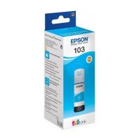 Контейнер з чорнилом Epson 103 EcoTank L1110/L1250/L3100/L3101/L3110/ L3150/L3151/L3156/L3200/ L3201/L3250/L3251/ L3256/L3260/L3266/L3550/ L3560/L5190/L5590/L5290  cyan