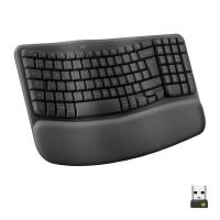 Клавіатура бездротова Logitech Wave Keys, чорний (920-012304)