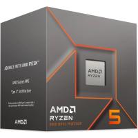 Процесор AMD Ryzen 5 6C/12T 8400F (4.2/4.7GHz Boost, 22MB,65W,AM5,Wraith Stealth cooler) box