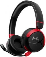 Гарнітура ігрова HyperX Cloud Mini, mini-jack/BT, 1.2м, чорний-червоний